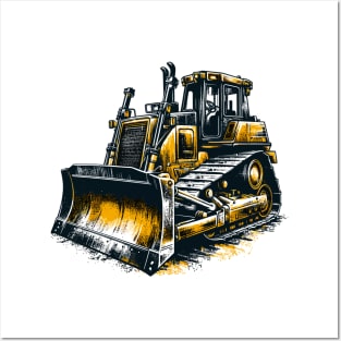 Bulldozer Posters and Art